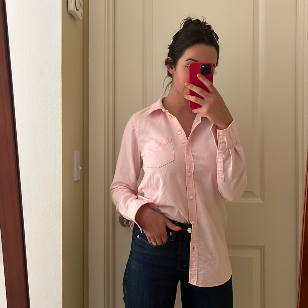 Pink Button Down